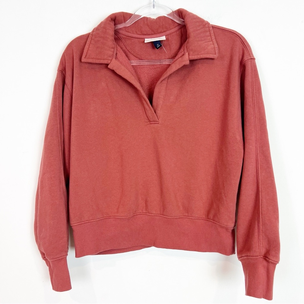 Universal Thread Burnt Orange Rust Color Long Sle… - image 4